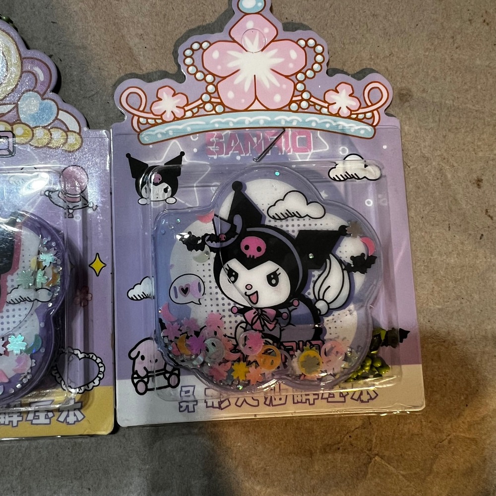 Sanrio Kuromi My Melody Stationery Bundle Sticker Books Notebooks Charger New - Picture 10 of 13